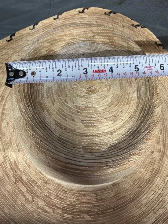 l*space Natural Straw Wide-Brim Beach Hat - Picture 9 of 16